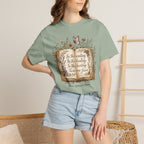 In the waiting, In the healing...There was Jesus Christian Floral Bible Quote T-Shirt