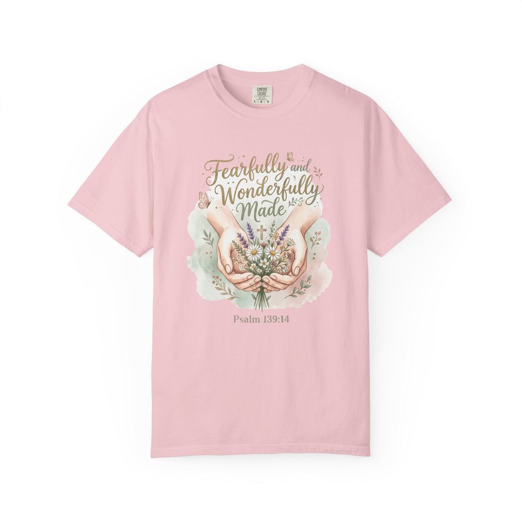 Fearfully and Wonderfully Made (Psalm 139:14) T-Shirt