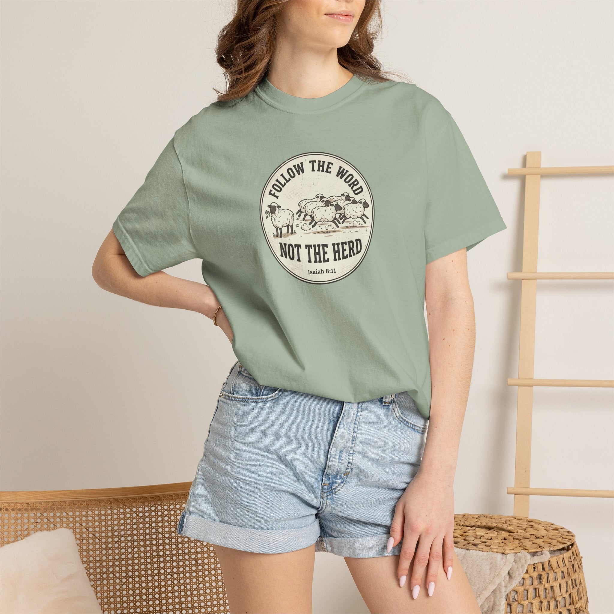 Follow the Word Not the Herd Graphic T-Shirt