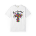 Renew Your Mind Floral Cross T-Shirt