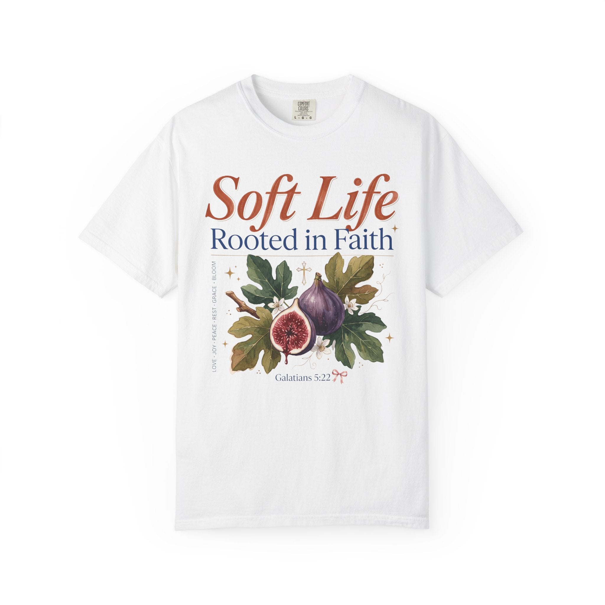 Rooted in Faith (Colossians 2:7) T-Shirt