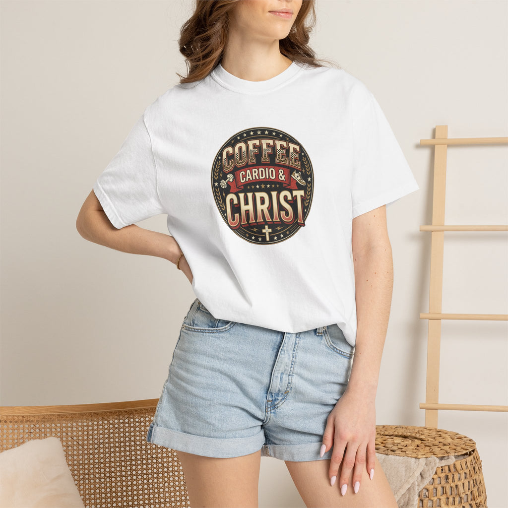 Coffee, Cardio & Christ T-Shirt