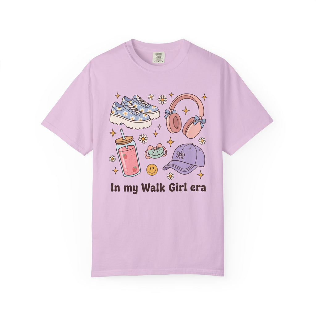 In My Walk Girl Era Cute Walking Essentials Graphic T-Shirt