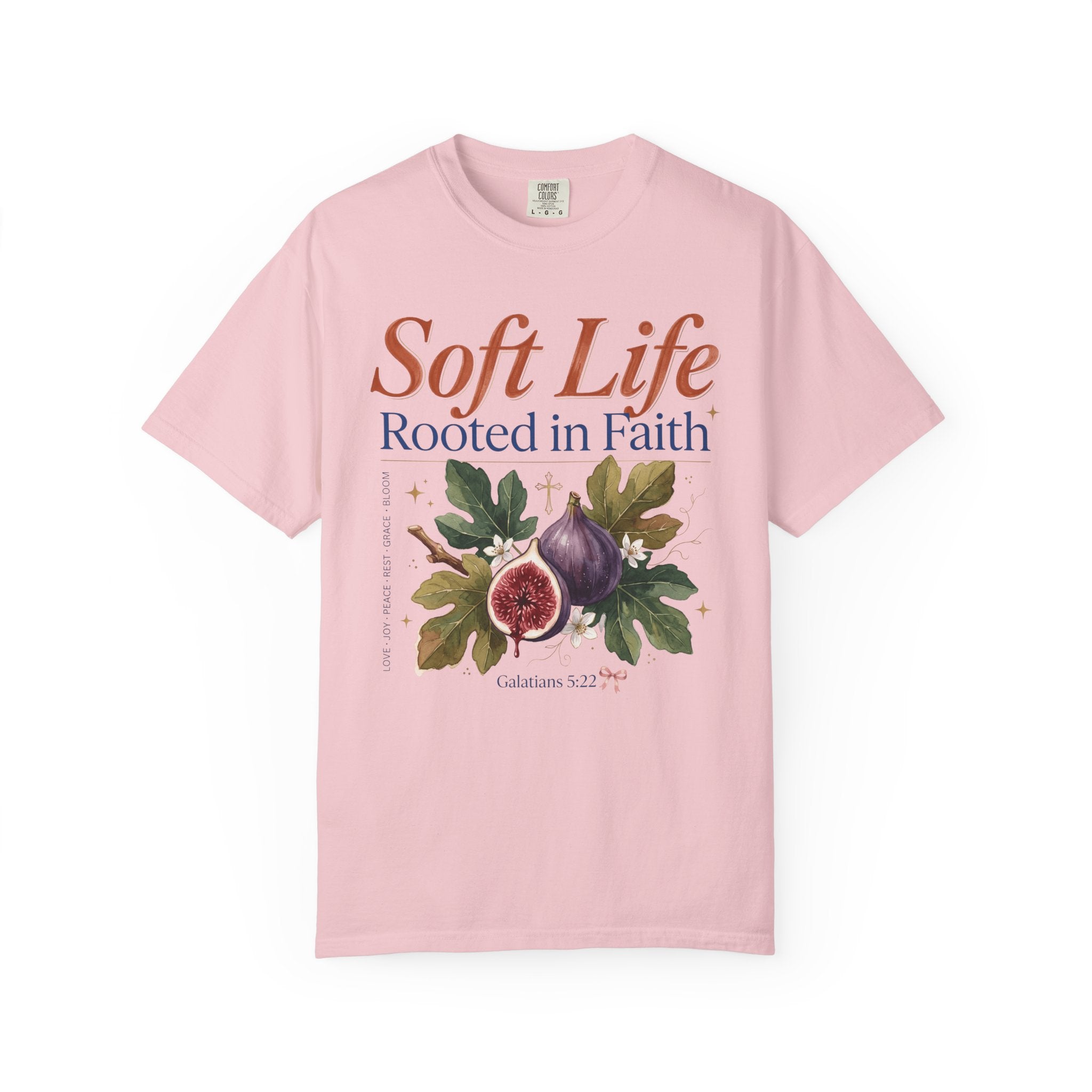 Rooted in Faith (Colossians 2:7) T-Shirt