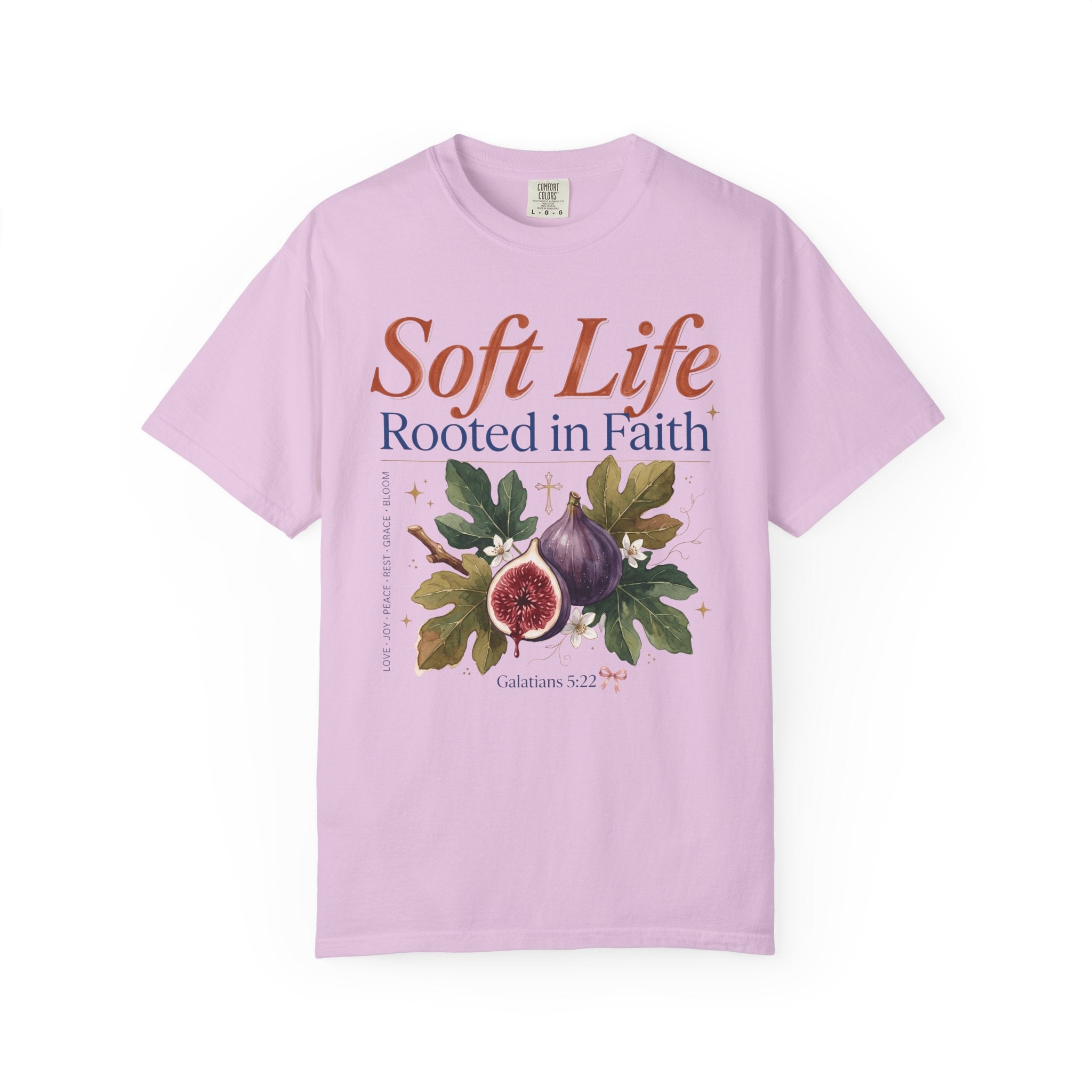 Rooted in Faith (Colossians 2:7) T-Shirt