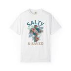 Salty & Saved Floral Cross T-Shirt