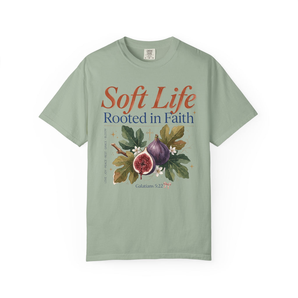 Rooted in Faith (Colossians 2:7) T-Shirt