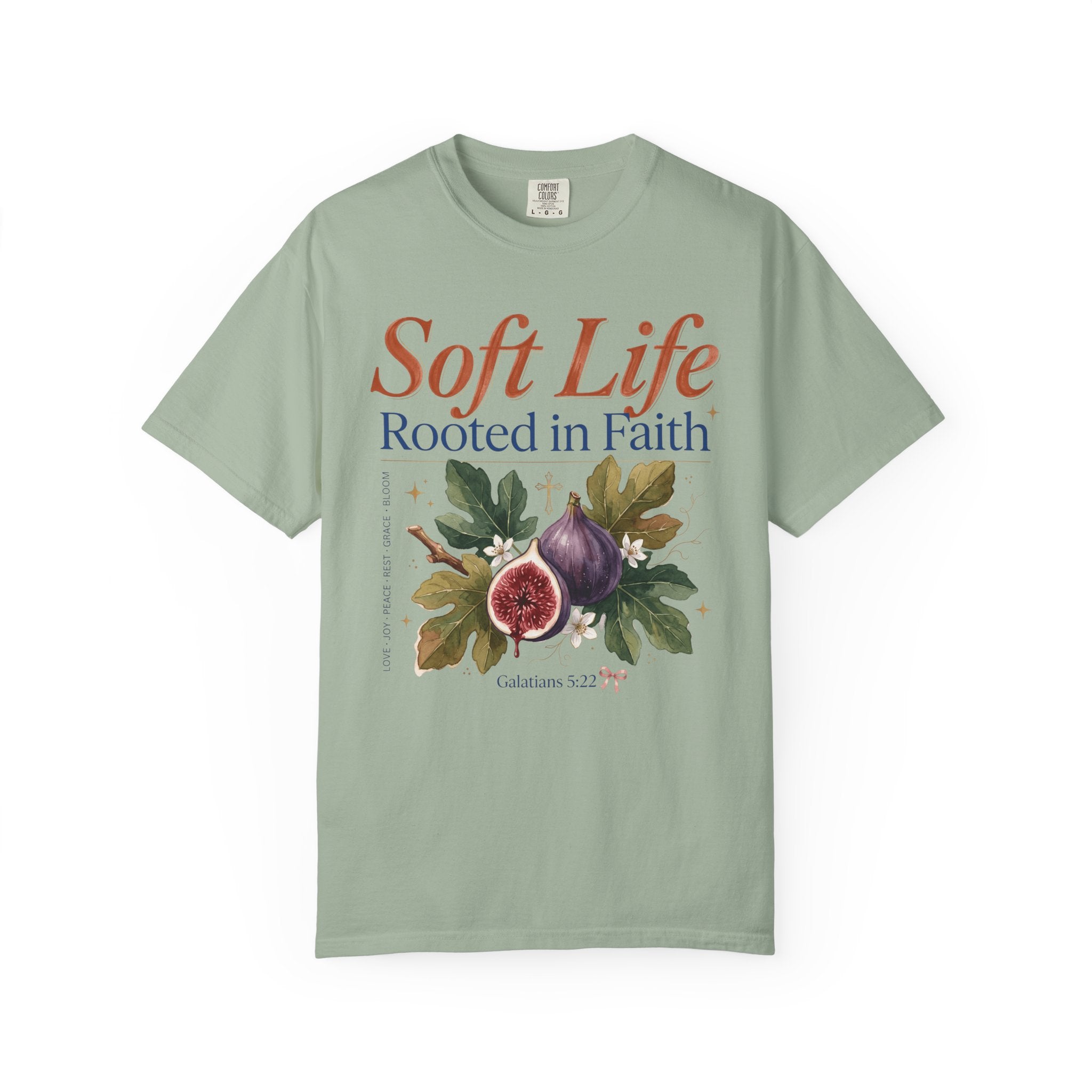 Rooted in Faith (Colossians 2:7) T-Shirt
