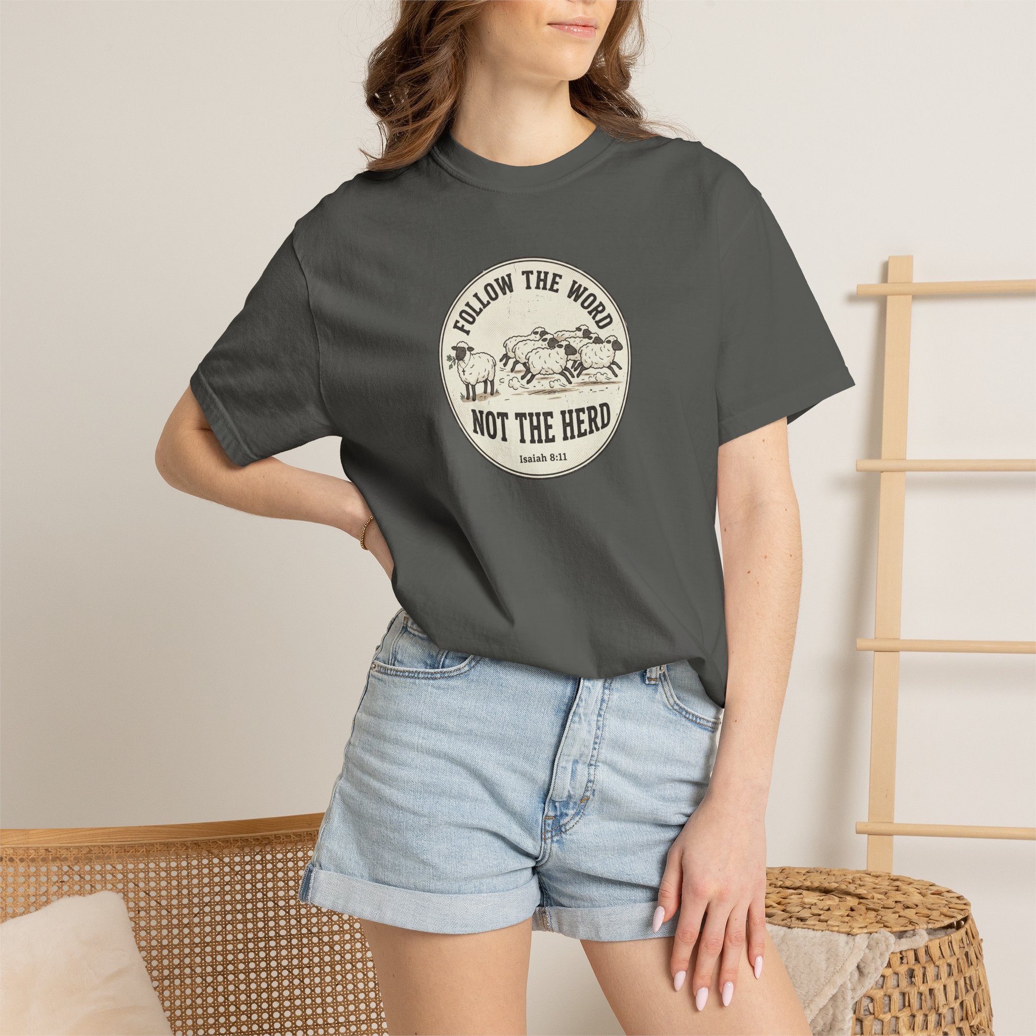 Follow the Word Not the Herd Graphic T-Shirt