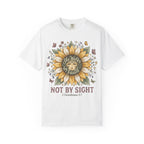 She Walks by Faith Not By Sight (2 Corinthians 5:7) T-Shirt