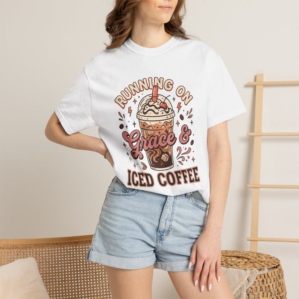Running on Grace & Iced Coffee T-Shirt
