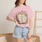 In the waiting, In the healing...There was Jesus Christian Floral Bible Quote T-Shirt