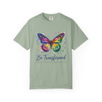 Be Transformed Butterfly Colorful Inspirational T-Shirt