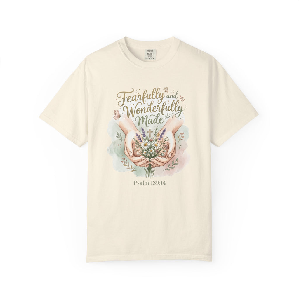 Fearfully and Wonderfully Made (Psalm 139:14) T-Shirt