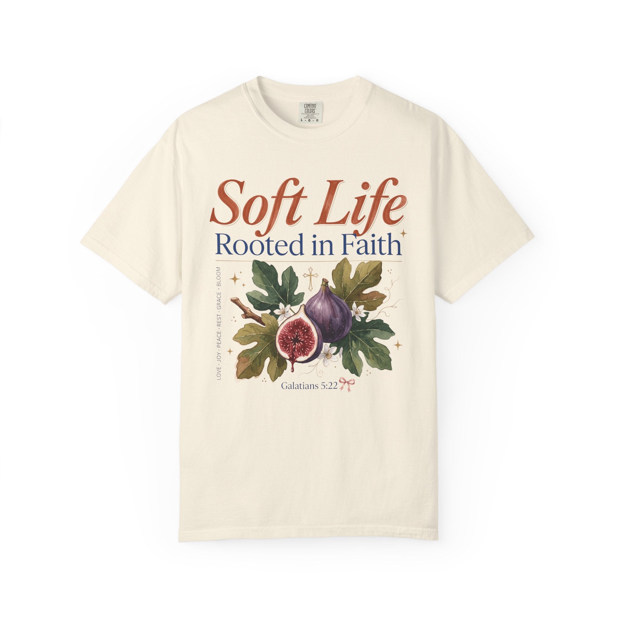 Rooted in Faith (Colossians 2:7) T-Shirt