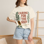 Caring for the Body God Gave Me Floral Faith T-Shirt