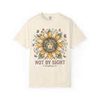 She Walks by Faith Not By Sight (2 Corinthians 5:7) T-Shirt