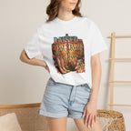 Raised on Dirt Roads & Jesus Vintage Western Graphic T-Shirt