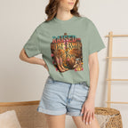 Raised on Dirt Roads & Jesus Vintage Western Graphic T-Shirt
