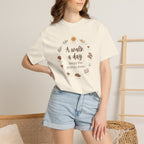 A Walk a Day Keeps the Grumpy Away Casual Nature Quote T-Shirt