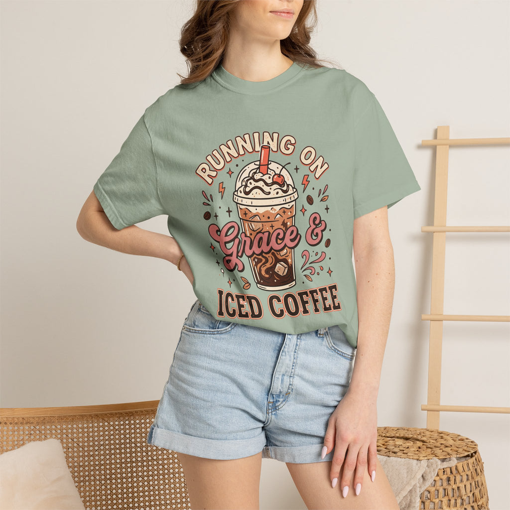Running on Grace & Iced Coffee T-Shirt
