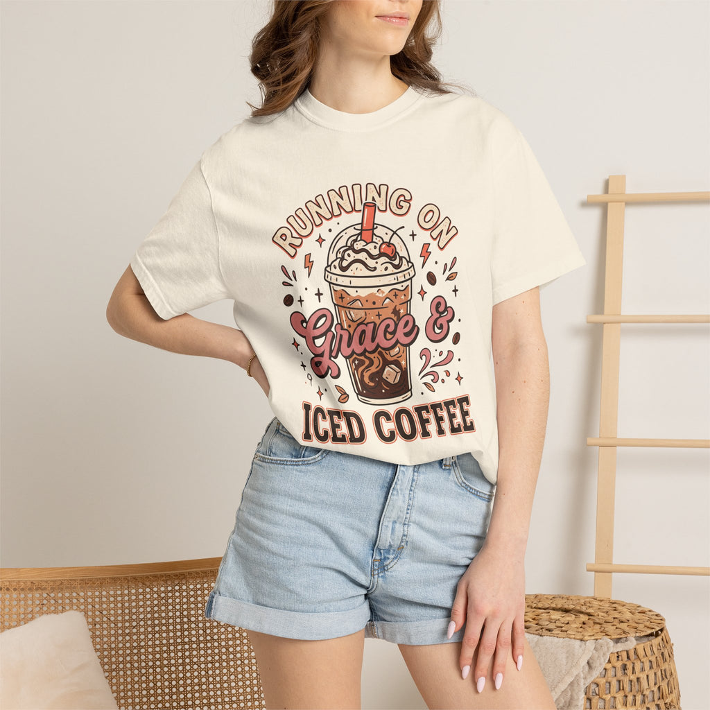 Running on Grace & Iced Coffee T-Shirt
