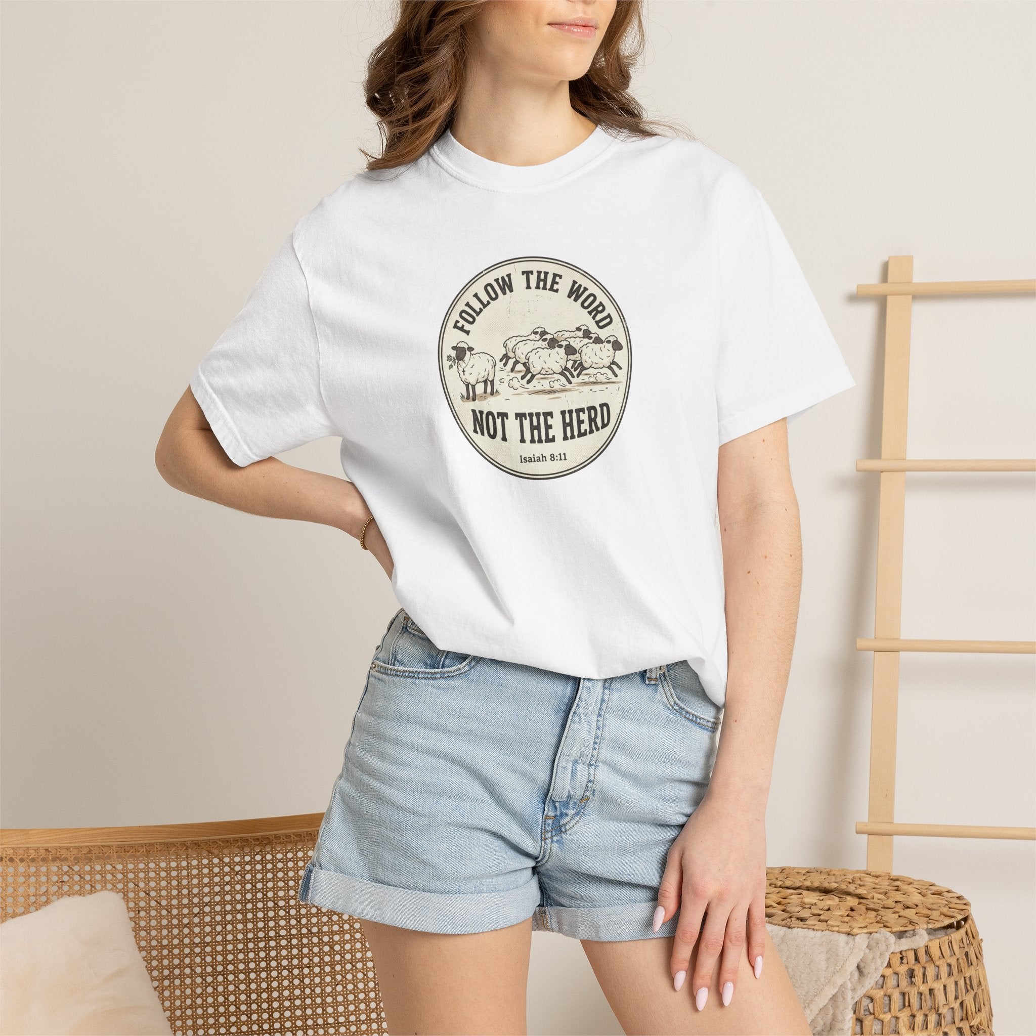 Follow the Word Not the Herd Graphic T-Shirt