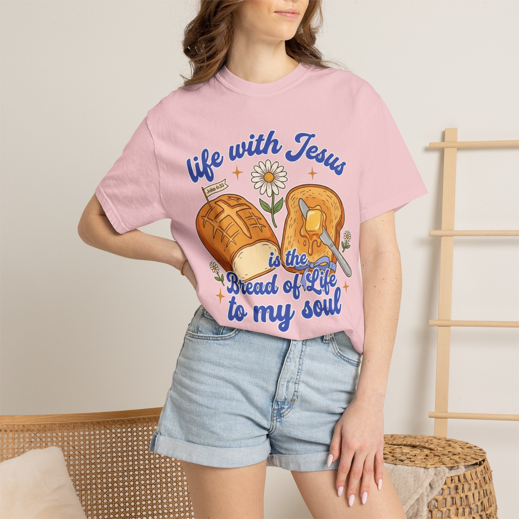 Jesus is the Bread of Life to My Soul Christian Graphic T-Shirt