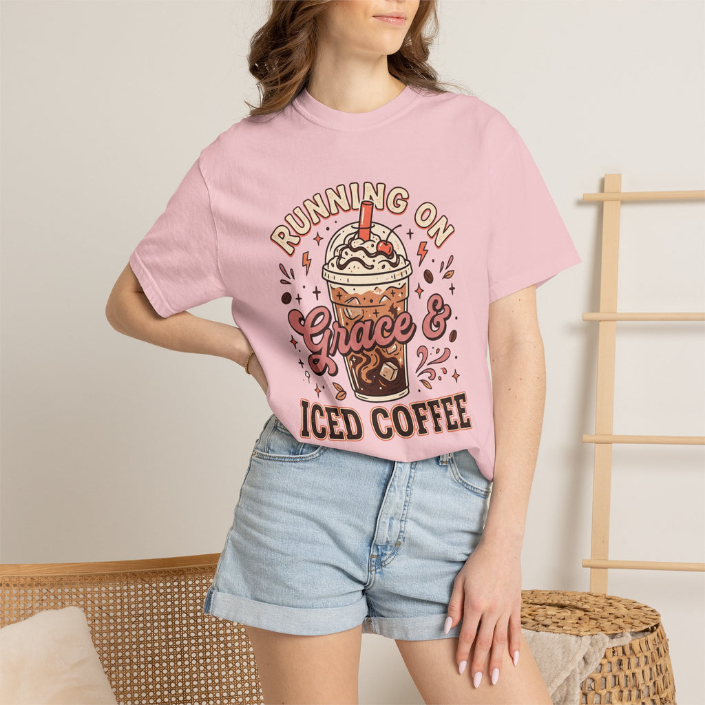 Running on Grace & Iced Coffee T-Shirt