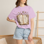 In the waiting, In the healing...There was Jesus Christian Floral Bible Quote T-Shirt