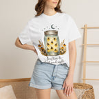 Fireflies & Front Porch Nights Mason Jar Graphic T-Shirt