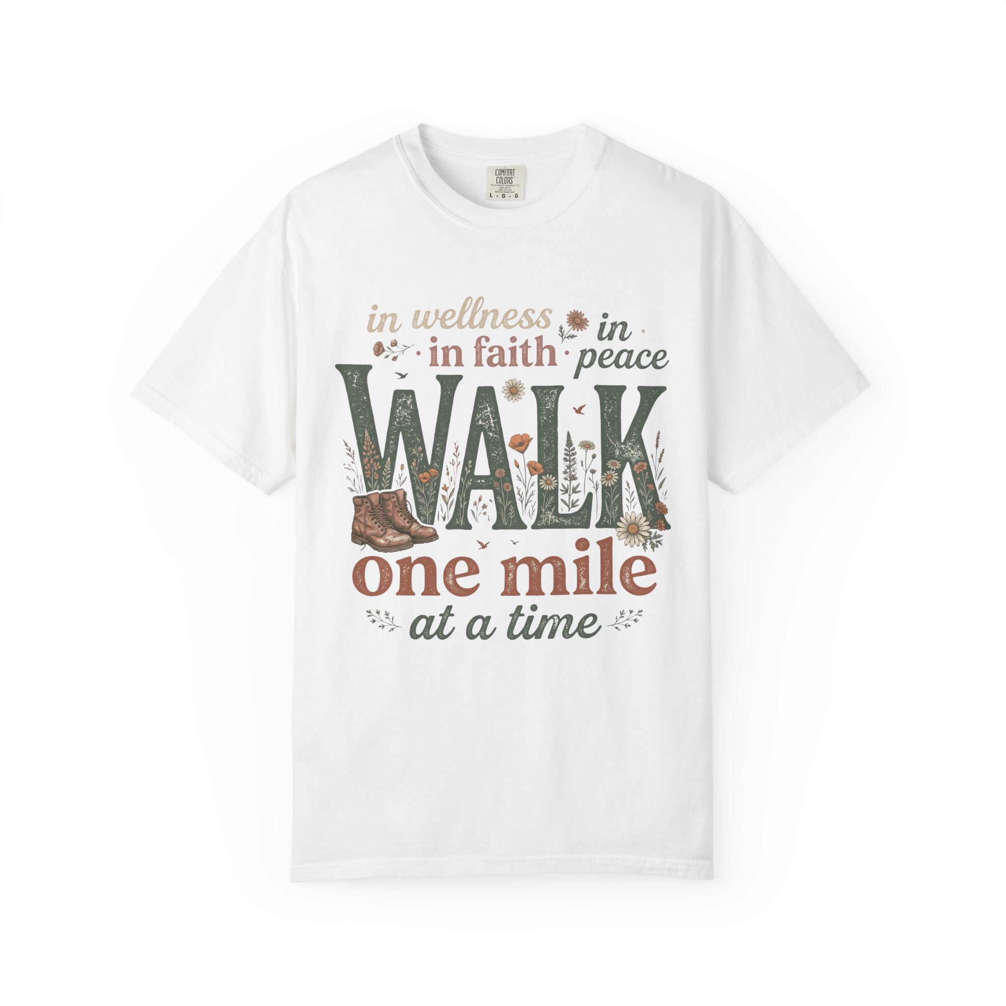Walk One Mile At A Time T-Shirt