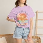 She Is Held (Zephaniah 3:17) Christian Sunset T-Shirt