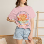 She Is Held (Zephaniah 3:17) Christian Sunset T-Shirt
