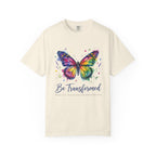 Be Transformed Butterfly Colorful Inspirational T-Shirt