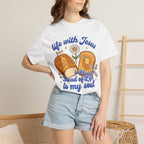 Jesus is the Bread of Life to My Soul Christian Graphic T-Shirt