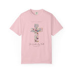 She is Strong She Walks By Faith T-Shirt