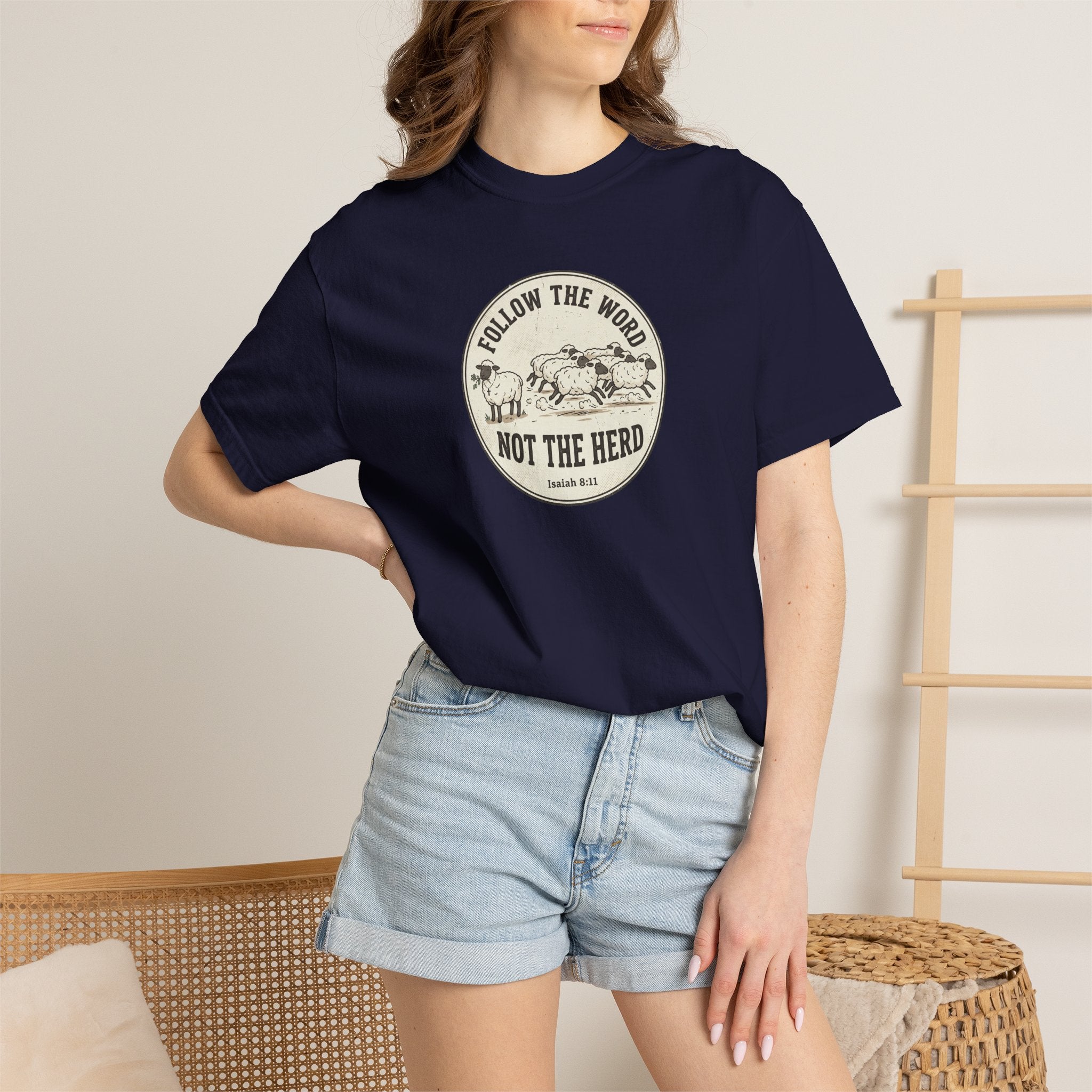 Follow the Word Not the Herd Graphic T-Shirt