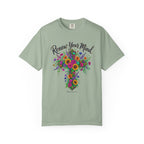 Renew Your Mind Floral Cross T-Shirt